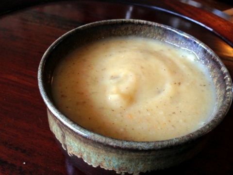 Cream of Potato and Cauliflower Soup