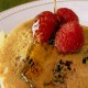 vegan raspberry vanilla almond pancakes