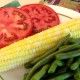 vegan corn tomatoes green beans