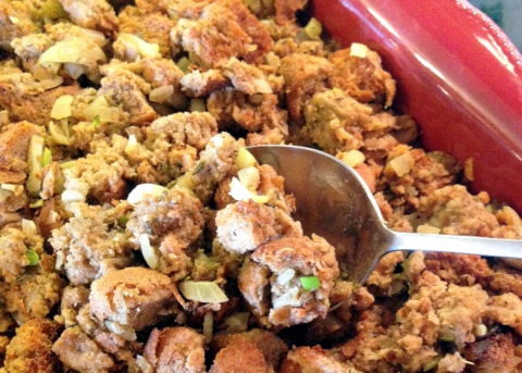 Old-Fashioned Bread Stuffing